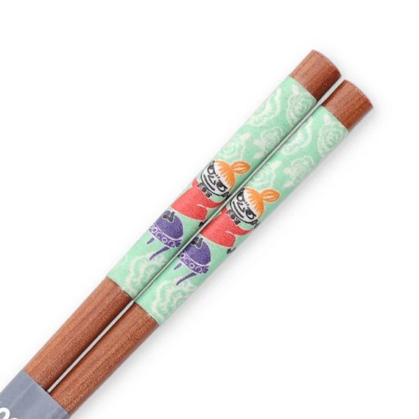 Moomin X YAMAKA 姆明小不點 雙筷&筷架 木製手繪禮盒 