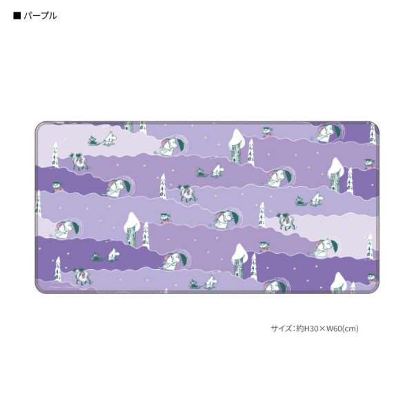 MOOMIN 冬季雪景滑鼠墊桌墊 