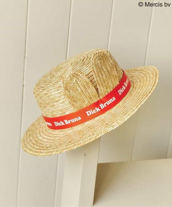 Miffy 兔耳抗uv遮陽草帽 