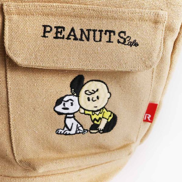 Rootote X Peanuts cafe 環保棉手提袋 