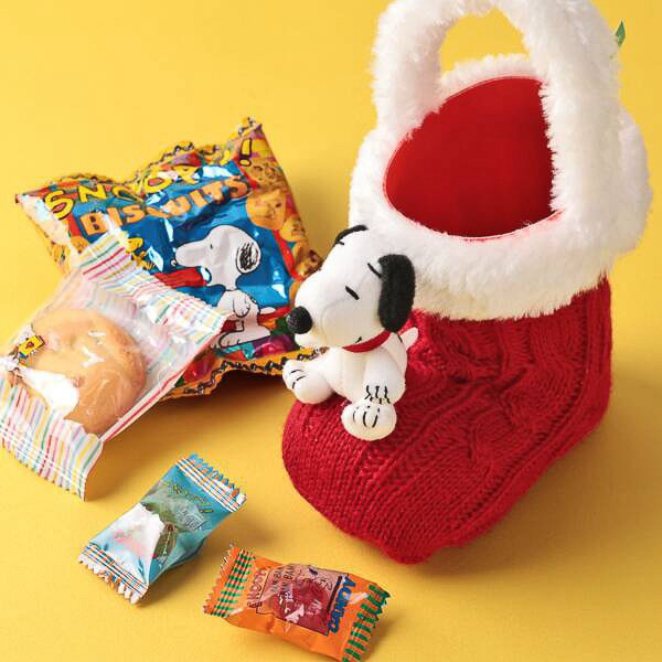 SNOOPY 聖誕紅襪禮袋 