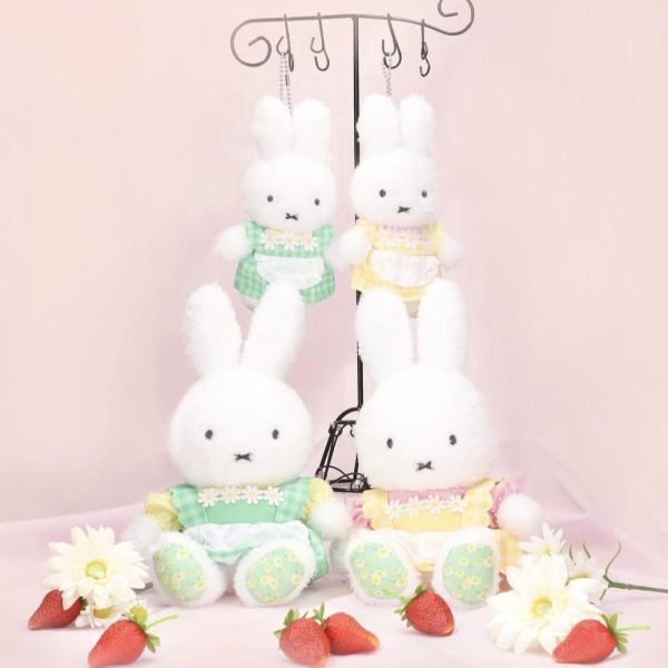 Flower Miffy 春季洋甘菊洋裝玩偶 