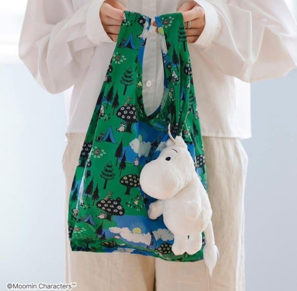 姆明家族・可收納購物袋絨毛吊飾系列 