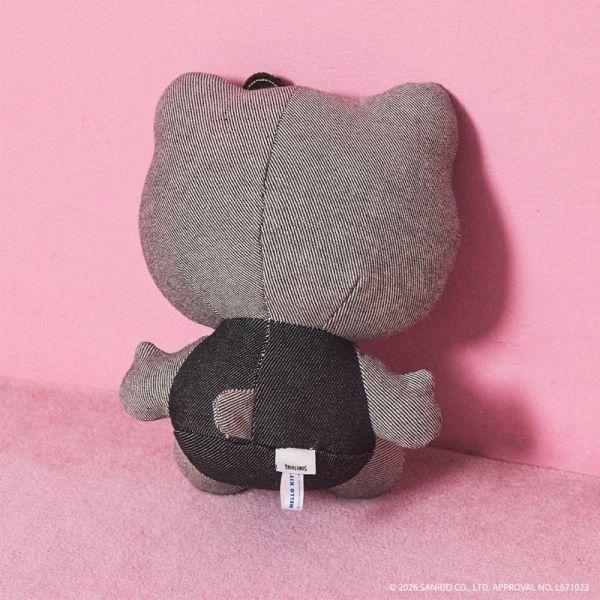 SOMETHING × Hello Kitty 聯名丹寧玩偶 