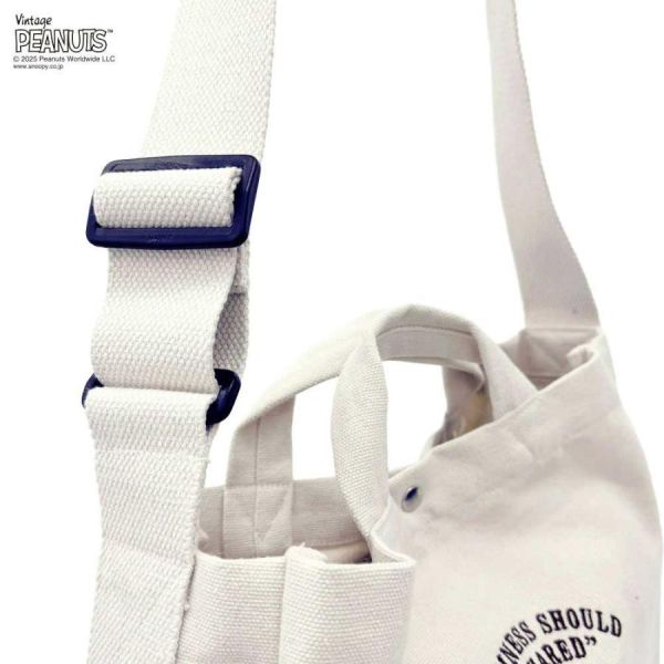 Rootote 史努比75週年刺繡 2way手提包 