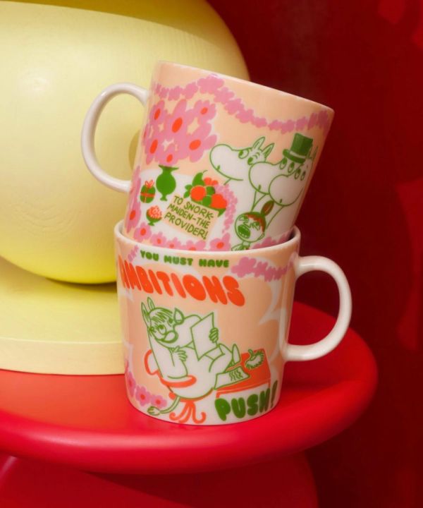 MOOMIN「REBEL CLUB」復古漫畫馬克杯 BOSS LADY 