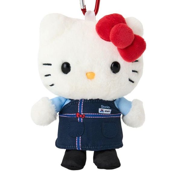 Sanrio Shop 55週年紀念｜Hello Kitty 店員造型玩偶吊飾 