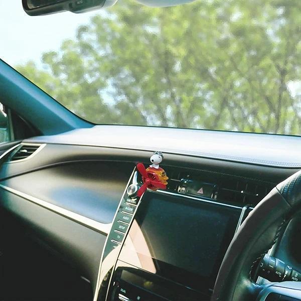 PEANUTS 飛行員造型 螺旋槳車用芳香劑 