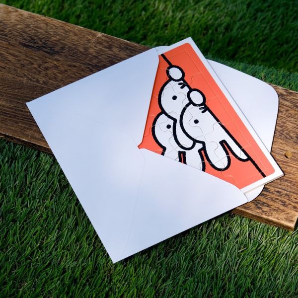 Miffy 木製拼圖卡片(三款) 