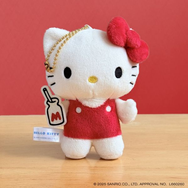 Hello Kitty 復古毛絨玩偶吊飾 