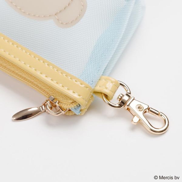 fab. 米菲/boris漆皮網狀可掛式零錢包 