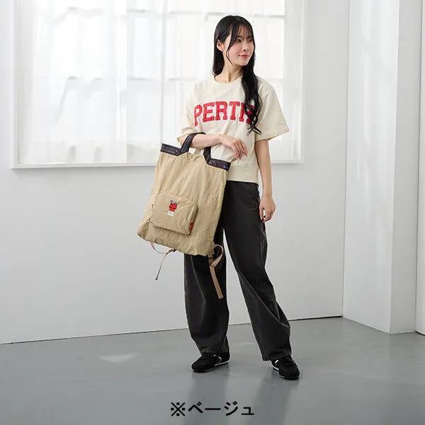 Rootote Mecceru 史努比收納式後背包 