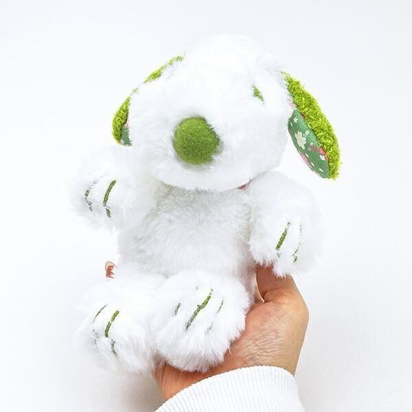 nakajima 史努比櫻花耳毛絨沙包玩偶/吊飾 