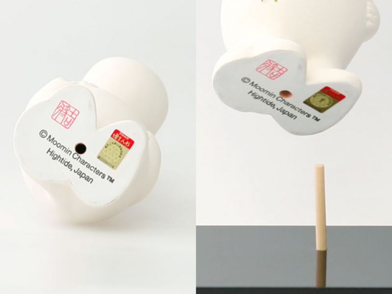 MOOMIN 博多人形公仔 嚕嚕米/可兒 (附木盒) 