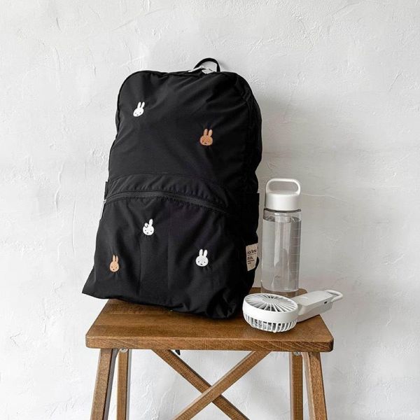 Dick Bruna × miffy 輕量摺疊後背包 