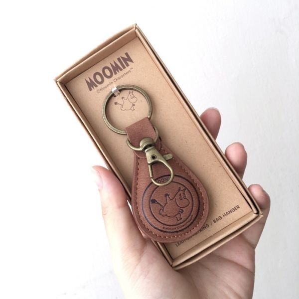 小不點 仿皮革 復古鑰匙圈吊飾 