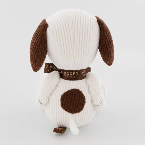 SNOOPY Chocolat 限定 巧克力色燈芯絨玩偶 