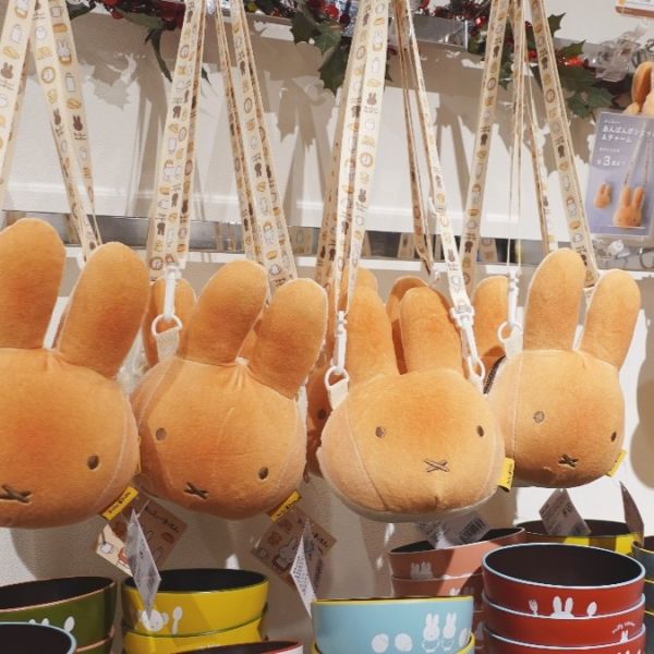 Miffy Kitchen 米菲大頭烤麵包造型小包/吊飾 