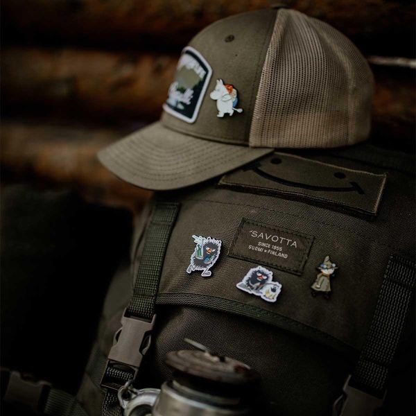 Moomin × PINBOX 聯名別針系列 質感琺瑯徽章 