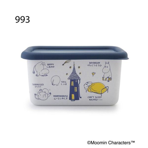 MOOMIN 琺瑯保鮮收納盒 S 