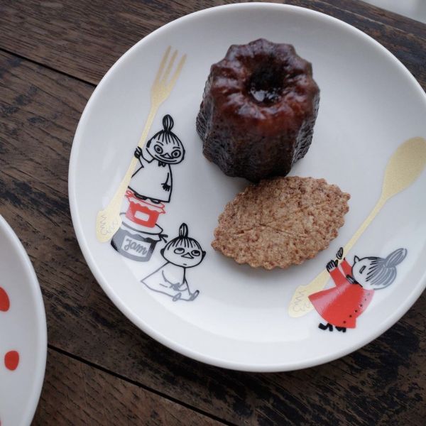 Moomin X 山加yamaka 小不點陶瓷點心盤 