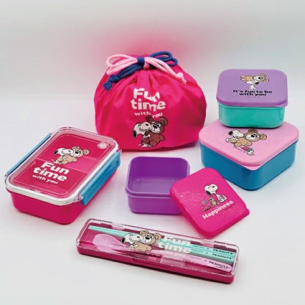 大西賢 X 史努比 FUN TIME 抱熊餐盒系列 