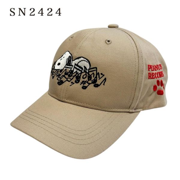 Snoopy刺繡鴨舌帽(男女可) 