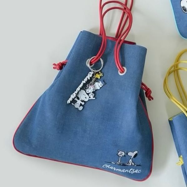 Charmant Sac × Snoopy 聯名鑰匙圈 