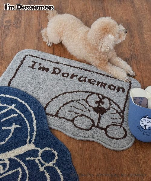 哆啦A夢 時尚造型地墊 