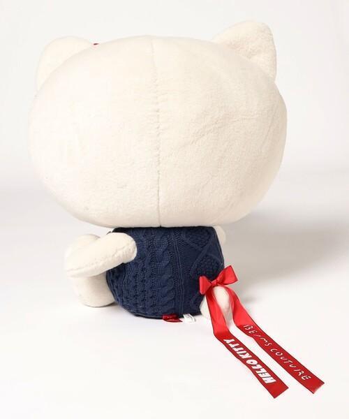 BEAMS HELLO KITTY 復古限定 坐姿超大毛絨玩偶 beams,日本限定,hellokitty,聯名限定