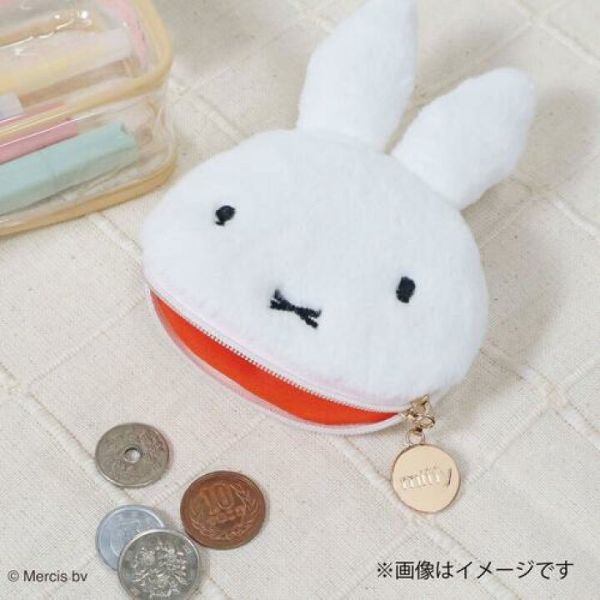 Miffy 70週年紀念毛絨造型零錢包 