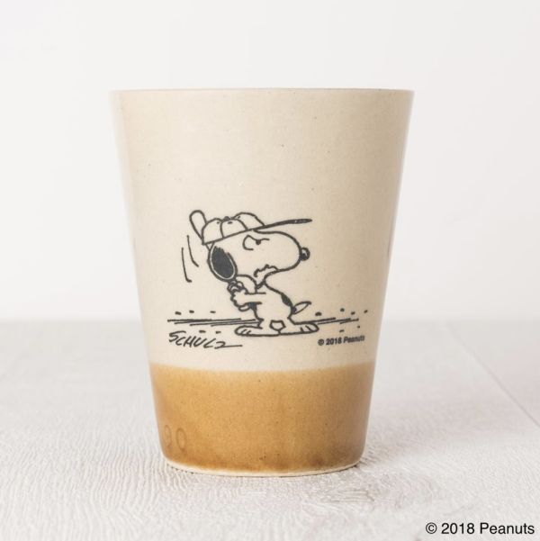Mashico x Peanuts 史努比70年代益子燒茶杯(三款) 