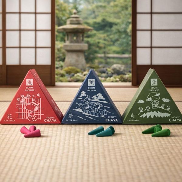 SNOOPY茶屋 香氛錐香組 