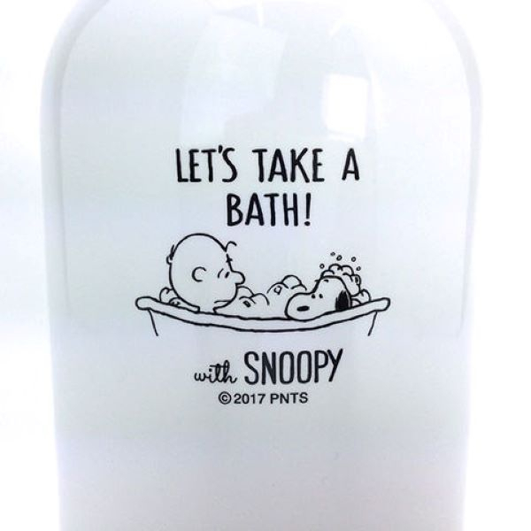 Peanuts X zero JAPAN 陶瓷沐浴乳空瓶 