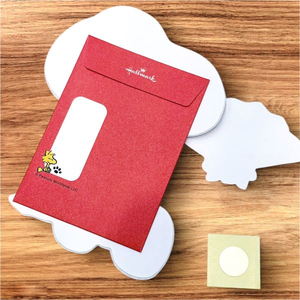 史努比 扇子招福 造型紅包袋/禮金袋 