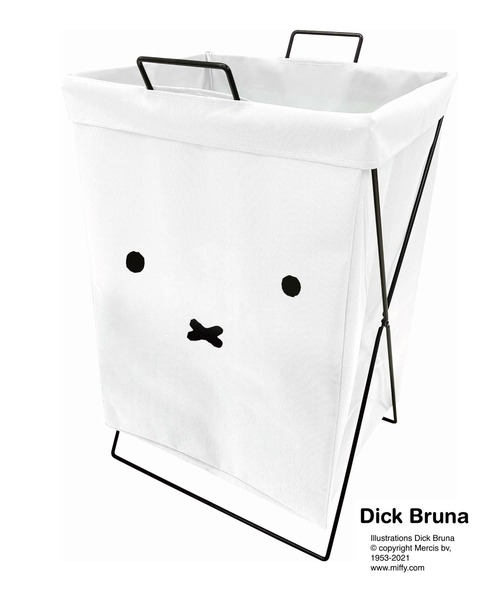 米菲 折疊式洗衣籃 (大白) 