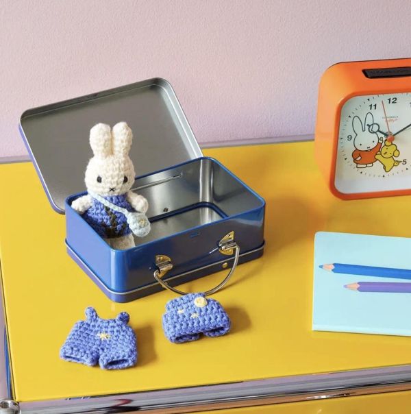 MoMA × Miffy梵谷星夜 編織玩偶換裝鐵盒 