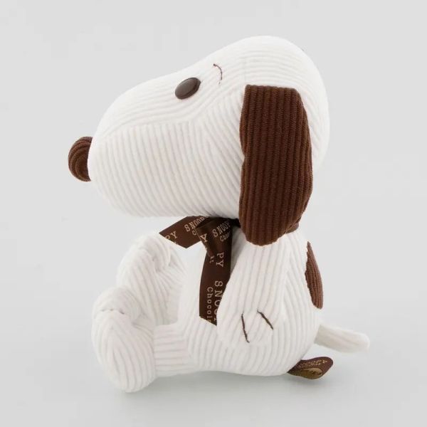 SNOOPY Chocolat 限定 巧克力色燈芯絨玩偶 