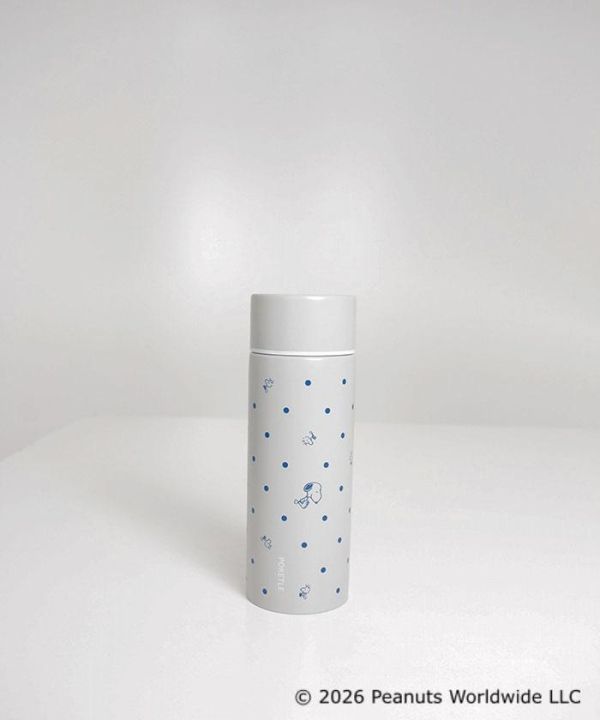 life&times 史努比圓點不鏽鋼保溫瓶120ml 