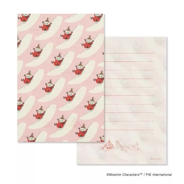 MOOMIN《ムーミンの物語》小說中的幻想插畫信紙集 