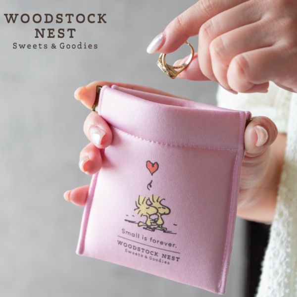 Woodstock Nest 限定 糊塗塌客彈簧迷你收納袋 