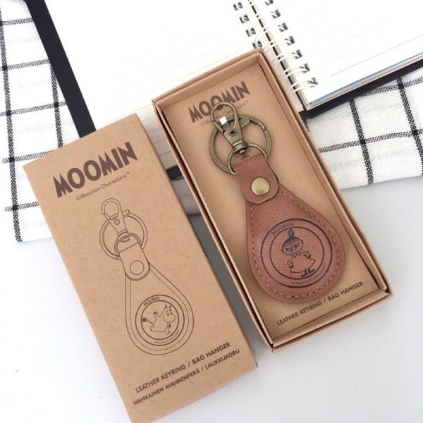 小不點 仿皮革 復古鑰匙圈吊飾 