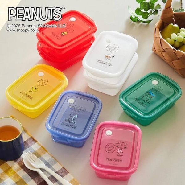 PEANUTS 繽紛食物保鮮盒｜同款兩入組 