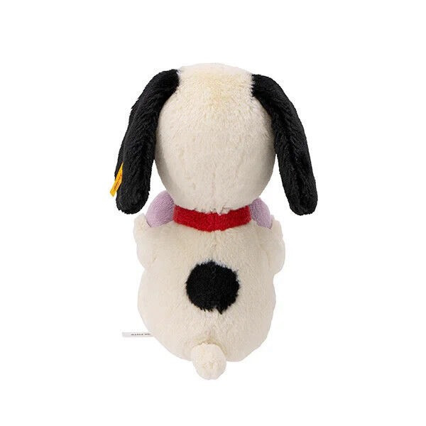 Steiff 史努比抱紫愛心毛絨玩偶22cm 
