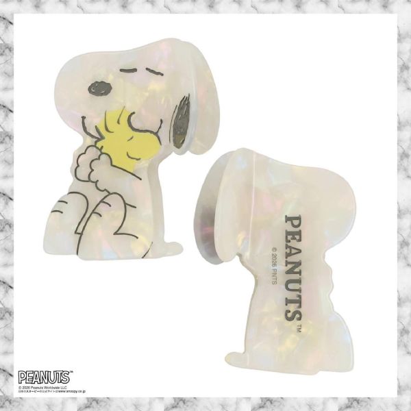 PEANUTS 史努比貝殼鯊魚夾系列 