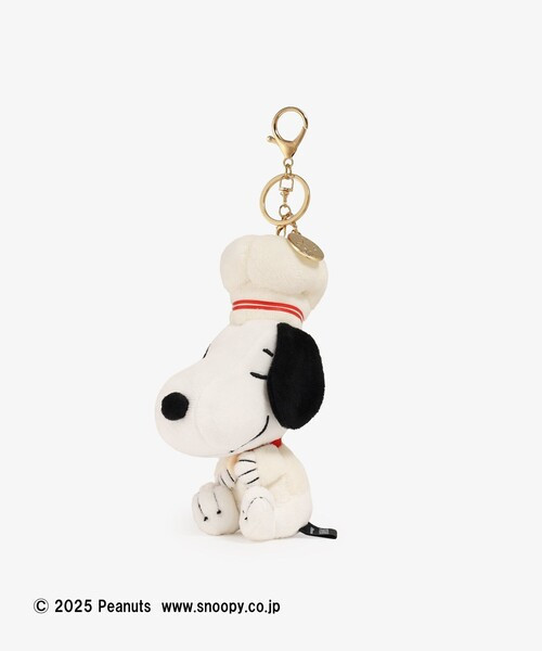Snoopy × Afternoon Tea 主廚造型絨毛鑰匙圈 