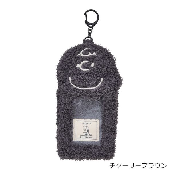 PEANUTS 角色造型毛絨照片/卡片收納吊飾 