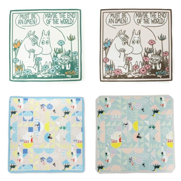 Moomin 抗UV涼感圍脖絲巾 