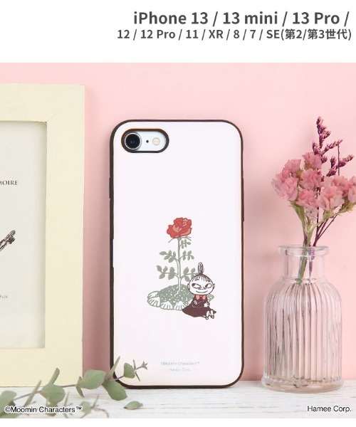 Moomin 13Pro 卡片收納手機殼(附鏡) 