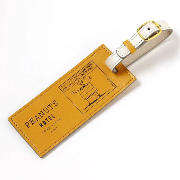 PEANUTS HOTEL 皮革行李吊牌 (神戶限定) 